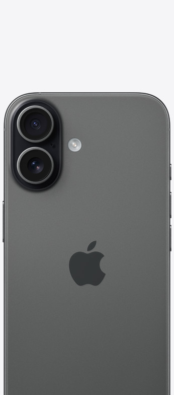 iPhone 17, Farbe Lavendel, Rückseite, Dual Fusion Kamera-System, Apple Logo in der Mitte