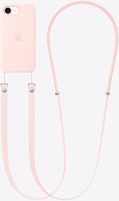 MagSafe対応iPhone 17eシリコーンケース – ソフトピンク - Apple（日本）