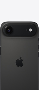 iPhone Air, space black colour, Fusion camera system, centred Apple Logo