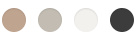 Cores disponíveis: titânio-deserto, titânio natural, titânio branco e titânio preto.