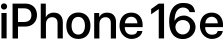 iPhone 16e