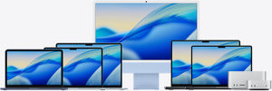 Mac models: 14-inch MacBook Pro, 16-inch MacBook Pro, iMac, Mac mini, Mac Studio, 15-inch MacBook Air, 13-inch MacBook Air