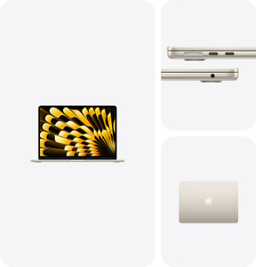 MacBook Air, 13 inç, M5 çip, 10 çekirdekli CPU, 10 çekirdekli GPU