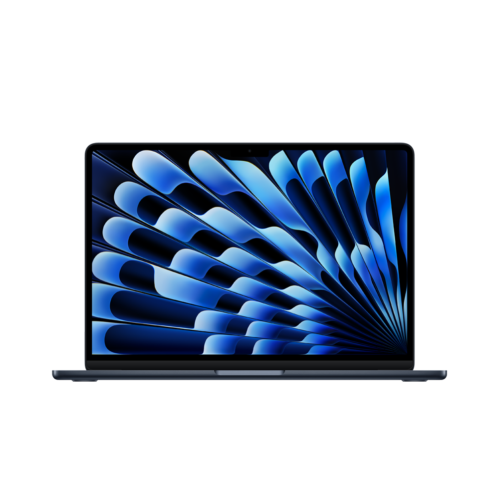 13-inch MacBook Air: Apple M5 chip with 10‑core CPU and 10‑core GPU, 24GB, 1TB SSD - Midnight – MDHG4HB/A