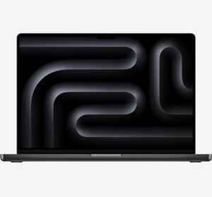 Certified pre-owned MacBook Pro 16" M3 Pro 512GB SSD · 18GB in Space Black