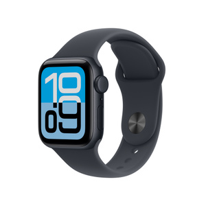 Apple Watch SE 3（GPS + Cellularモデル）- 40mmミッドナイトアルミニウムケースとM/Lミッドナイトスポーツバンド [整備済製品]