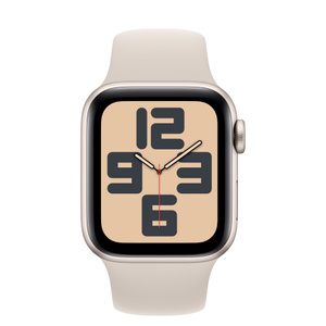 Refurbished Apple Watch SE GPS Cellular, 40mm Starlight Aluminum