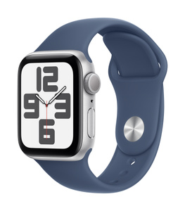 Apple Watch SE（GPSモデル）- 40mmシルバーアルミニウムケースとS/M