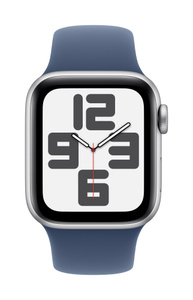 Apple Watch SE（GPSモデル）- 40mmシルバーアルミニウムケースとS/M