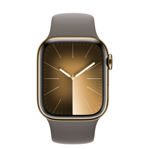 Refurbished Apple Watch Series 9 GPS + Cellular, 41mm Gold