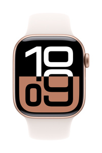 Apple Watch Series 10（GPSモデル）- 42mmローズゴールドアルミニウム 