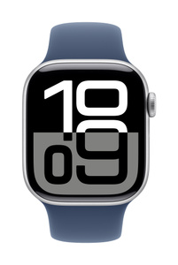 Apple Watch Series 10（GPS + Cellularモデル）- 42mmシルバー