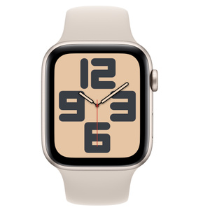 Apple Watch SE（GPSモデル）- 44mmスターライトアルミニウムケースとS