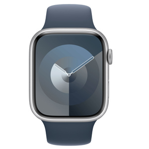Apple Watch Series 9（GPS + Cellularモデル）- 45mmシルバー