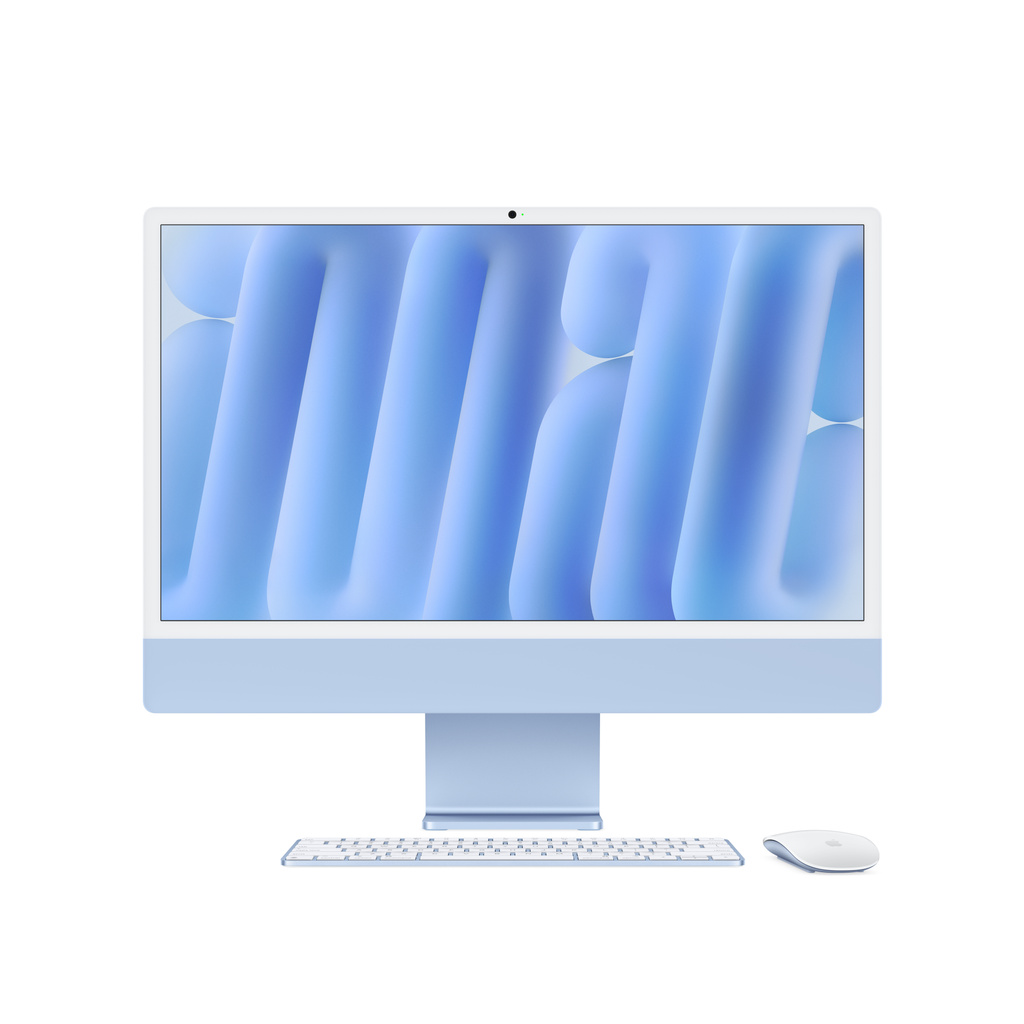 Apple 24インチiMac [整備済製品] 8コアCPUと8コアGPUを搭載したApple M4チップ - ブルー