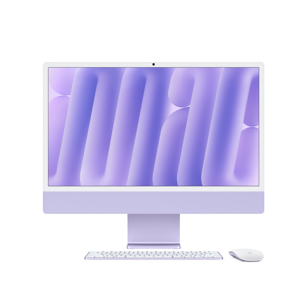 Apple 24インチiMac [整備済製品] 8コアCPUと8コアGPUを搭載したApple M4チップ - パープル