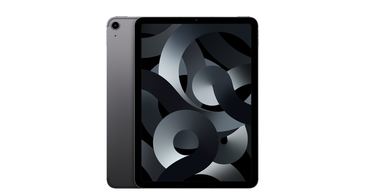 iPad Air Wi-Fi + Cellular 64GB - スペースグレイ(第5世代)[整備済