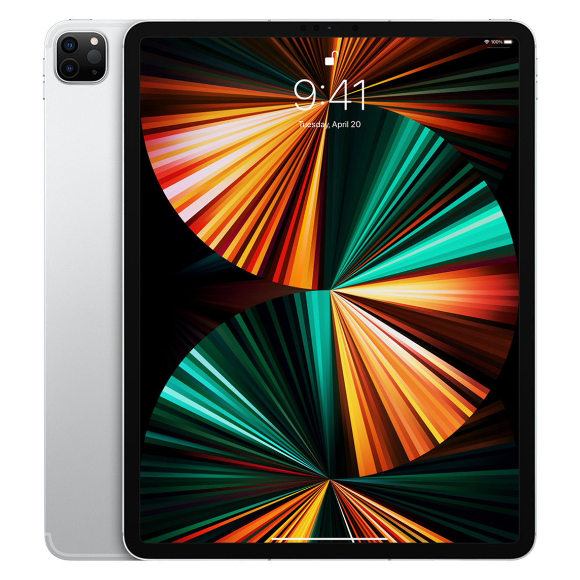 iPad Pro 12.9 第5世代 128GB Wi-Fi シルバー 美品 12.9インチiPad Pro Wi-Fi + Cellular 128GB - シルバー(第5世代