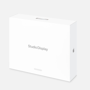 REFURBISHED APPLE STUDIO DISPLAY, STANDARD GLASS, TILT ADJUSTABLE STAND