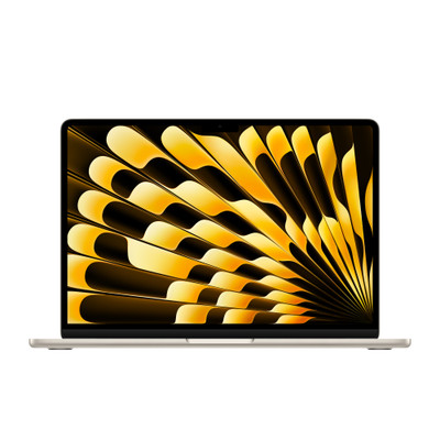 Refurbished 13-inch MacBook Air Apple M4 chip with 10‑Core CPU and 10‑Core GPU - Starlight