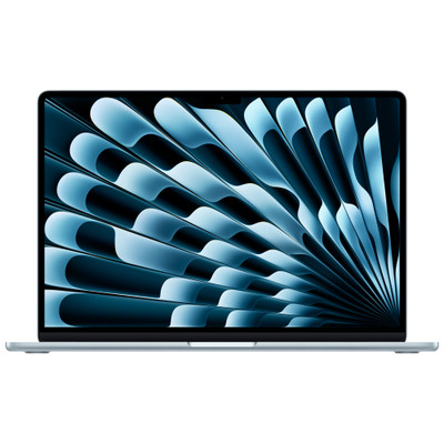 Refurbished 15-inch MacBook Air Apple M4 chip with 10‑Core CPU and 10‑Core GPU - Sky Blue