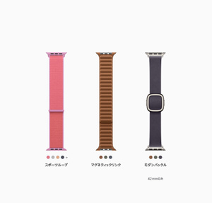 Apple Watch Series 11 (GPS + Cellularモ‍デ‍ル) - 42mmジェット