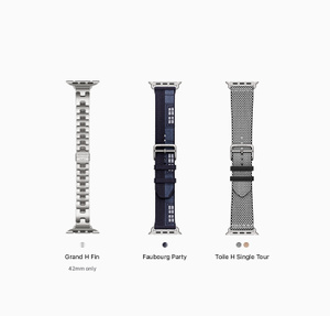 Buy Apple Watch Hermès Series 11 GPS + Cellular, 42mm Silver