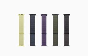 Sport Loop colors: neon yellow, anchor blue, purple fog, forest, dark gray
