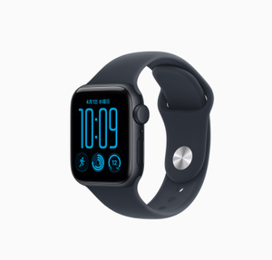 Apple Watch SE 3 (GPSモデル) - 40mmミッドナイトアルミニウムケース