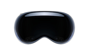 Front exterior, Apple Vision Pro laminated glass with array of cameras and sensors