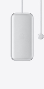 Apple Vision Pro Battery with Apple Logo, built_in power cable, round connector at end with LED indicator