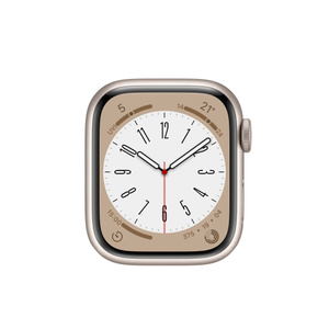 apple watch series&nbsp;8 (gps);41 毫米星光色铝金属表壳