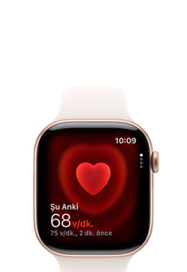 アップルウォッチ Apple Watch Series 8 GPS 41mm Gece Yarısı Alüminyum Kasa ve Spor