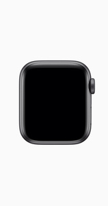 Apple Watch SE GPS + Cellular 44mm Space Gray Aluminum Case with Black Sport Band (MYER2, MYF02)