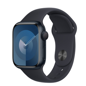 Apple Watch Series 9 GPS, 41 mm Aluminiumgehäuse Mitternacht 