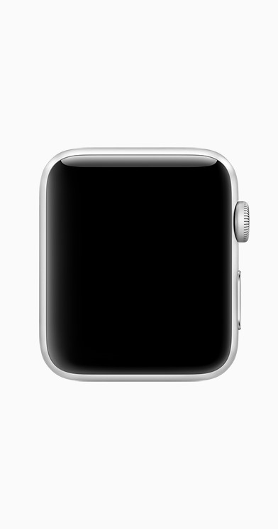 Apple Watch Series 3 GPS, 38mm Silver Aluminum Case with White Apple Watch Series 3 GPS, 38mm Silver Aluminum Case with White