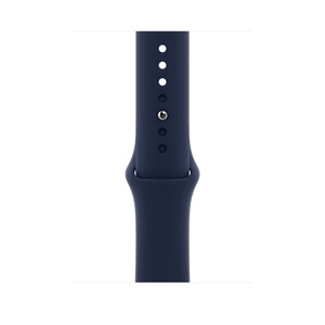 Refurbished Apple Watch Series 6 GPS, 44mm Blue Aluminium Case with Deep  Navy Sport Band - Apple (UK)