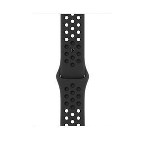 Refurbished Apple Watch Nike Series 7 GPS, 45mm Midnight Aluminium 