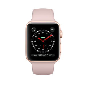 apple watch 3 gold pink sand