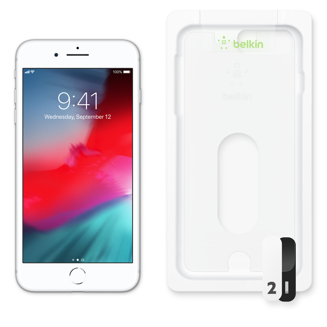 belkin antireflectiefolie voor iphone 8 plus 7 plus