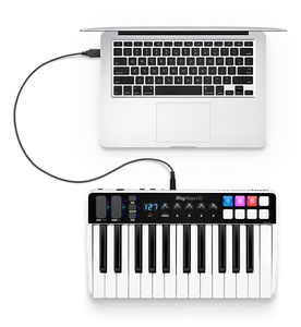 IK Multimedia iRig Keys I/O 25 MIDI Controller and Audio Interface - Apple (UK) IK Multimedia iRig Keys I/O 25 MIDI Controller and Audio Interface - Apple (UK)