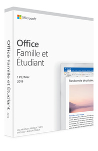 Microsoft Office Famille Et étudiant 2019 1 Mac Allemand