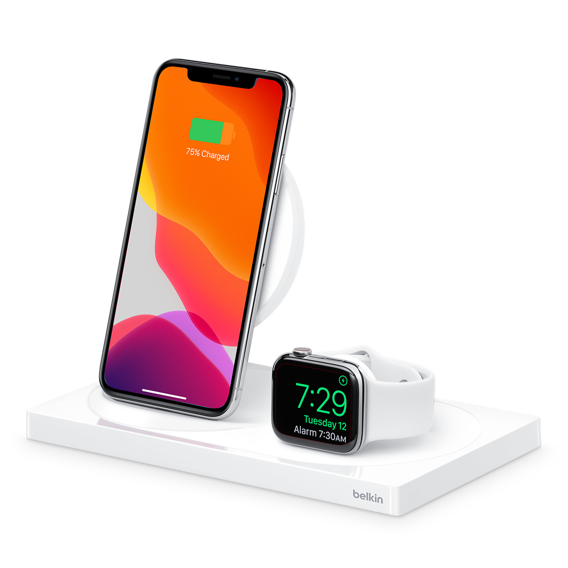 QI snabbladdare 3 i 1 iPhone, Apple Watch, AirPods QI snabbladdare 3 i 1 iPhone, Apple Watch, AirPods