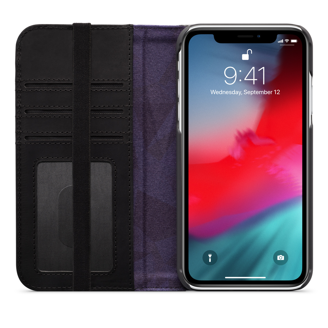 Apple iphone xr leather case