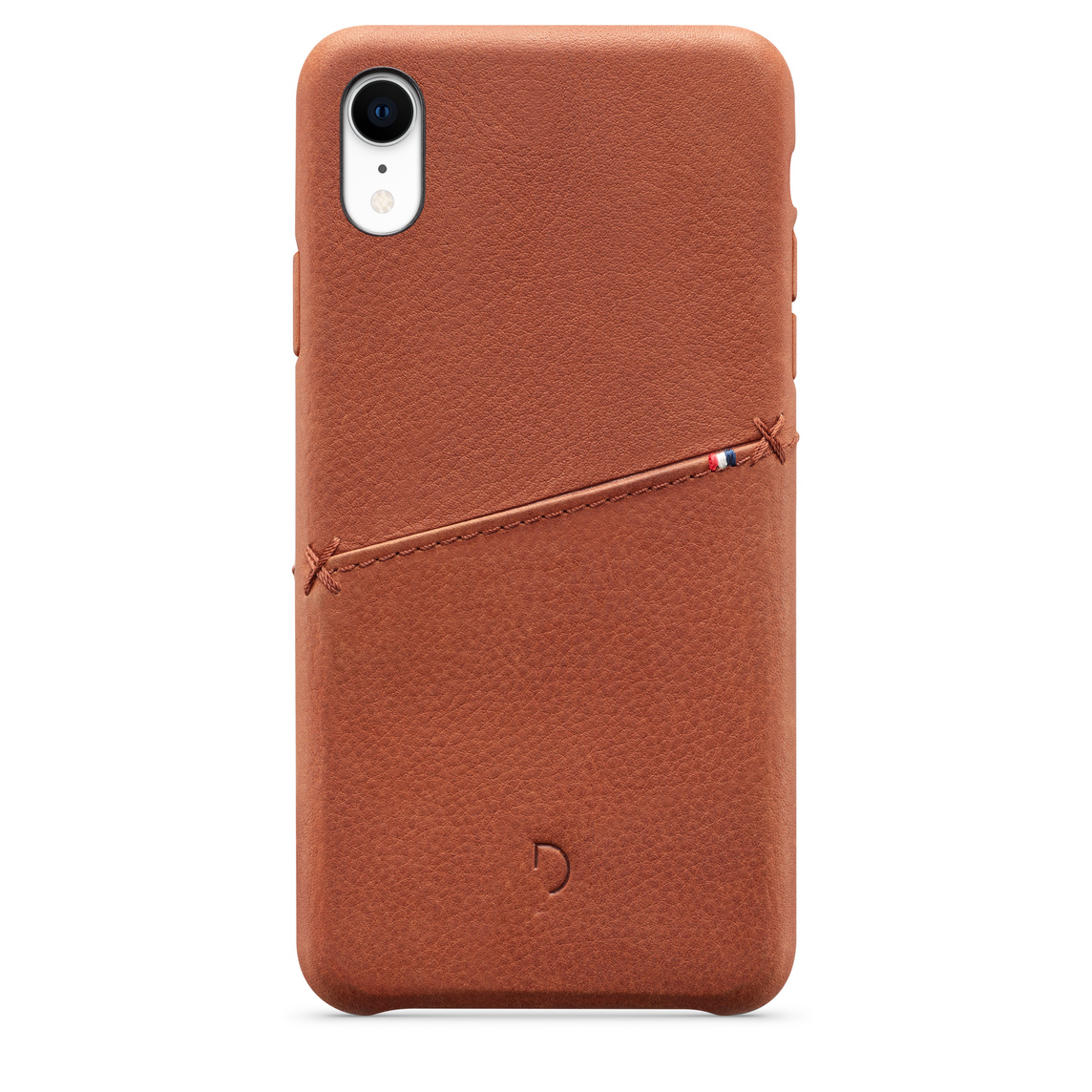 iphone xr coque cuir marron