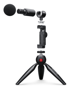 Shure MV88+ Video Kit mit digitalem Stereo-Kondensatormikrofon 