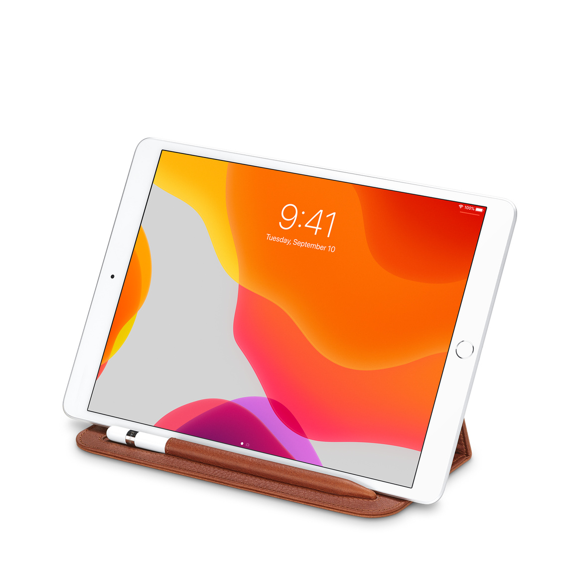 Ipad 7 Nesil Ve Ipad Air 3 Nesil Icin Decoded Deri Katlanabilir Ince Zarf Kilif Kahverengi Apple Tr