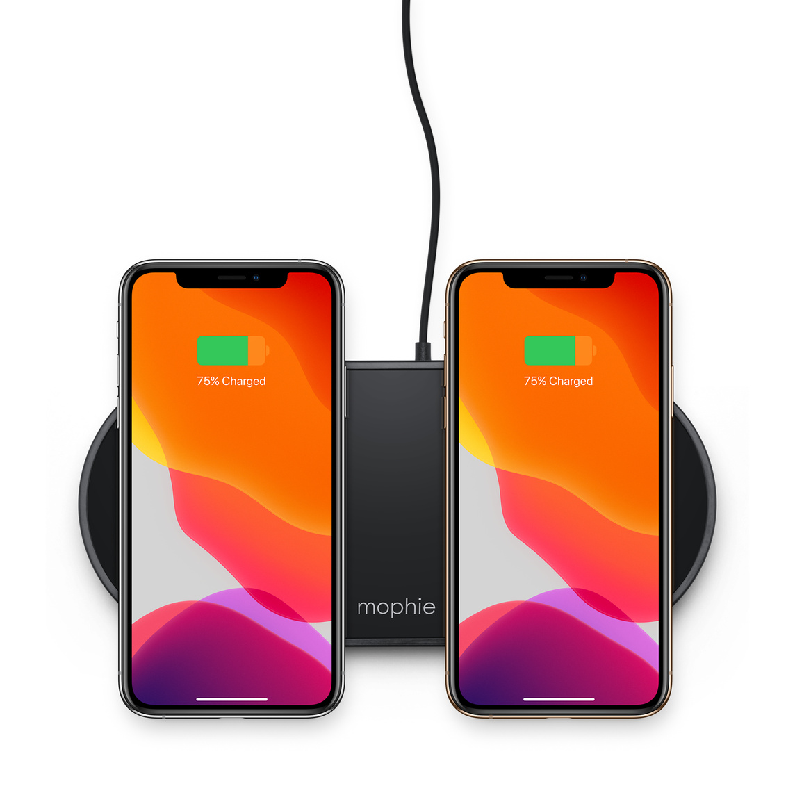 mophie dual kablosuz sarj platformu