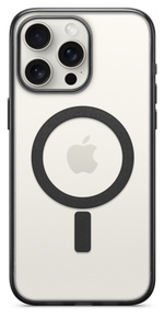 Coque Portefeuille Noir Pour IPhone 15 Pro - Protection Renforcée Et Fente Coulissante - Odeydo