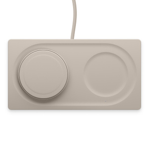 Belkin BOOST CHARGE 2-in-1 Wireless Ladepad mit MagSafe - Braun 